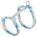 Trixie Kattentuigje Met Riem Flower Power Motief Assorti 35-59X1,3 Cm