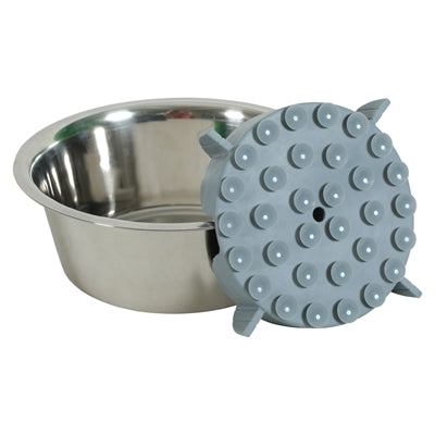 Zolux Slowfeeder / Inzet Stuk Voor Voerbak Silicone Blauw 13,5X13,5X3,5 Cm