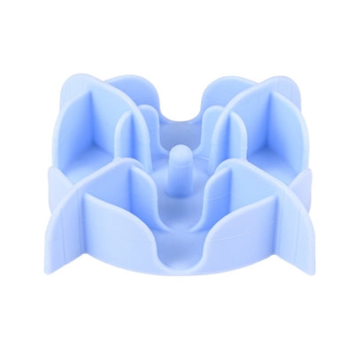 Zolux Slowfeeder / Inzet Stuk Voor Voerbak Silicone Blauw 13,5X13,5X3,5 Cm