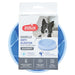Zolux Voerbak Hond Slow Feed Met Zuignappen Silicone Blauw 16X16X4,3 Cm