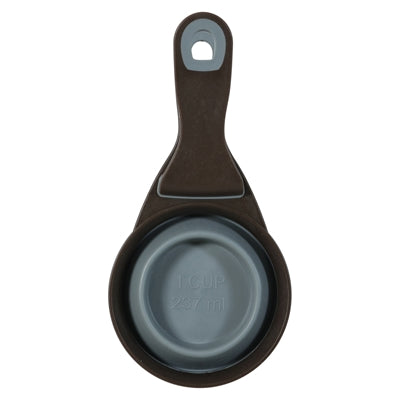 Zolux Voerschep 2 In 1 Schep / Afsluitklem Silicone Grijs 19,5X10X4 Cm