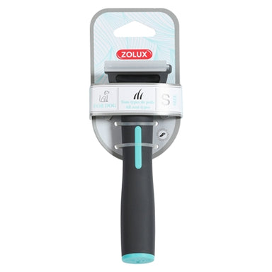 Zolux Anah Carding Super Brush Zwart / Blauw S 5X2,5X15 Cm
