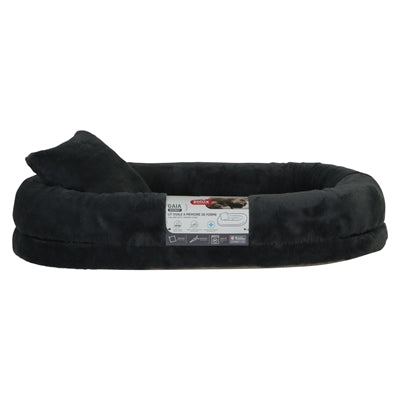 Zolux Expert Hondenmand Gaia Met Kussentje Ovaal Grijs 90X51X17 Cm