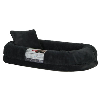 Zolux Expert Hondenmand Gaia Met Kussentje Ovaal Grijs 90X51X17 Cm
