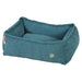 Zolux Hondenmamd Toscane Hoekig Gerecyclede Vulling Blauw 75X55X25 Cm