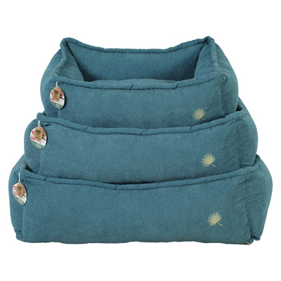 Zolux Hondenmamd Toscane Hoekig Gerecyclede Vulling Blauw 75X55X25 Cm