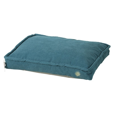Zolux Hondenkussen Toscane Hoekig Gerecyclede Vulling Blauw 70X50X14 Cm