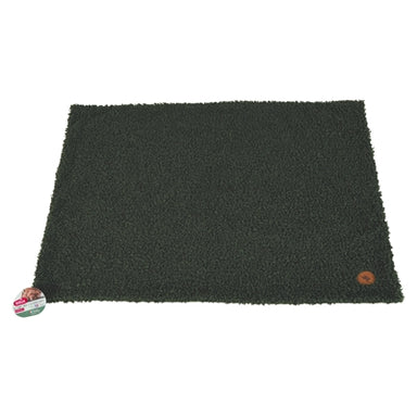 Zolux Hondendeken Billy Polykatoen Badstof Hoekig Groen 100X70X2 Cm