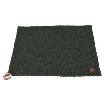 Zolux Hondendeken Billy Polykatoen Badstof Hoekig Groen 100X70X2 Cm