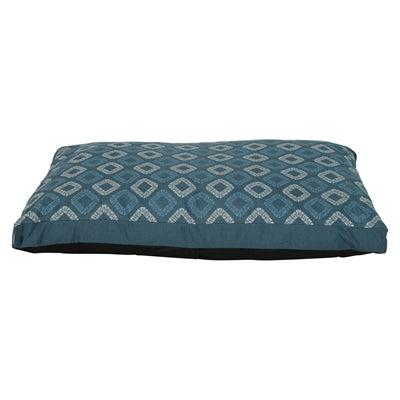 Zolux Hondenkussen Sirius Met Print Hoekig Blauw 80X55X15 Cm