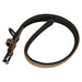 Zolux Expert Halsband Hond Premium Leer / Neopreen Bruin 50X2 Cm