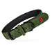 Zolux Expert Halsband Hond Premium Leer / Neopreen Groen 55X2,5 Cm