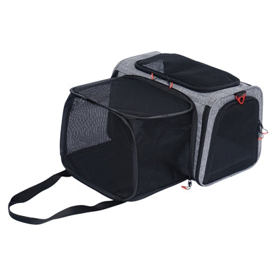 Zolux Reismand Hond / Kat Uitbreidbaar Maximaal 6 Kg Grijs / Zwart M 50X43X26,5 Cm <6Kg