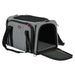 Zolux Reismand Hond / Kat Uitbreidbaar Maximaal 8 Kg Grijs / Zwart  L 58X49X29 Cm <8Kg