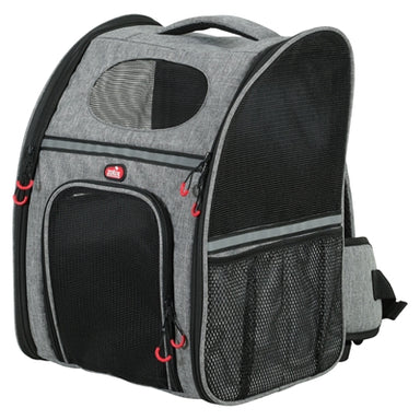 Zolux Kattentas Rugtas Maximaal 8 Kg Grijs / Zwart 30X25,5X42 Cm