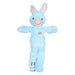 Zolux Furry Farm Ezel Hassan Pluche Met Touw Blauw 38X21X6 Cm