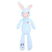 Zolux Furry Farm Ezel Hassan Pluche Met Touw Blauw 38X21X6 Cm