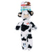 Zolux Furry Farm Koe Isache Pluche Met Touw Wit / Zwart 32X21X6 Cm