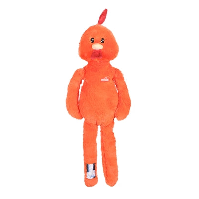 Zolux Furry Farm Haan Brock Pluche Met Touw Oranje 36,5X16X6 Cm