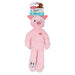 Zolux Furry Farm Varken Jason Pluche Met Touw Roze 34X17,5X6 Cm