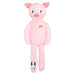 Zolux Furry Farm Varken Jason Pluche Met Touw Roze 34X17,5X6 Cm