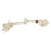 Zolux Flostouw Leather Touch 3 Knopen 43,5X6X6 Cm