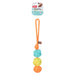 Zolux Flostouw Twist Met 3 Touwballen Meerkleurig 43X7X7 Cm