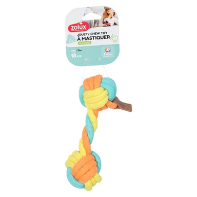 Zolux Flostouw Twist Dumbell Meerkleurig 19,5X9X6 Cm