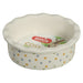 Zolux Voerbak Cosy Gestipt Keramiek Wit 10X10X3,5 Cm 100 Ml