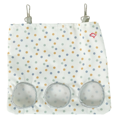 Zolux Hooizak Cosy Gestipt Wit 29X19 Cm