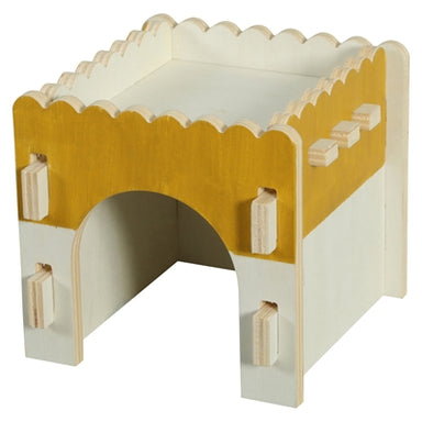 Zolux Knaaghuis Cosy Hamster / Rat / Muis Hout 17,5X14X15 Cm