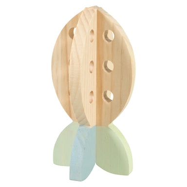 Zolux Fourageerwortel Cosy Snack Houder Hout 13,5X7X7 Cm