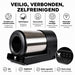 Martin Automatische Kattenbak Tunnel Rvs 71X43X49 Cm