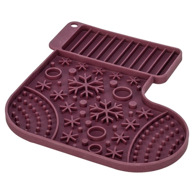 Trixie Xmas Lick'n'snack Likmat Met Zuignap Silicone 20 Cm