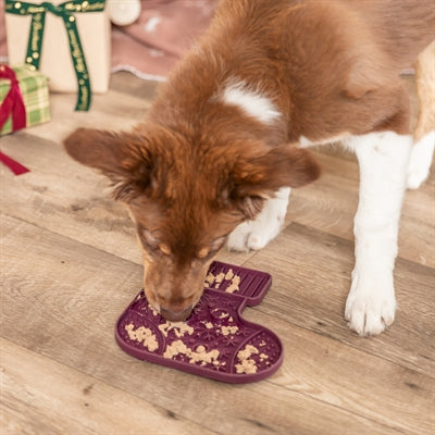 Trixie Xmas Lick'n'snack Likmat Met Zuignap Silicone 20 Cm