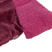 Trixie Xmas Cosy Slaapzak Velourslook / Pluche Bordeaux 50X50X65 Cm
