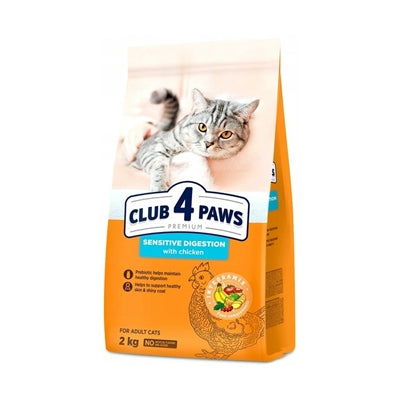 Club 4 Paws Premium Kat Adult Sensitive Digestion 2 Kg