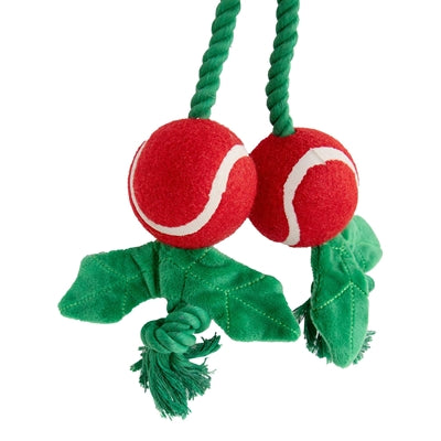 Roseline Rosewood Holly Jolly Flostouw Met Twee Tennisballen 34X23X7 Cm