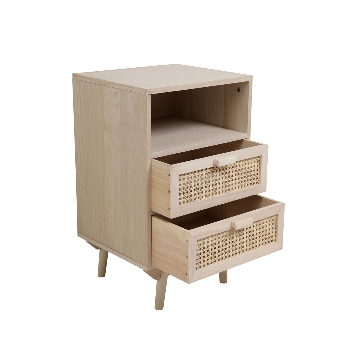 Ladekast 42x36 cm rotan geweven