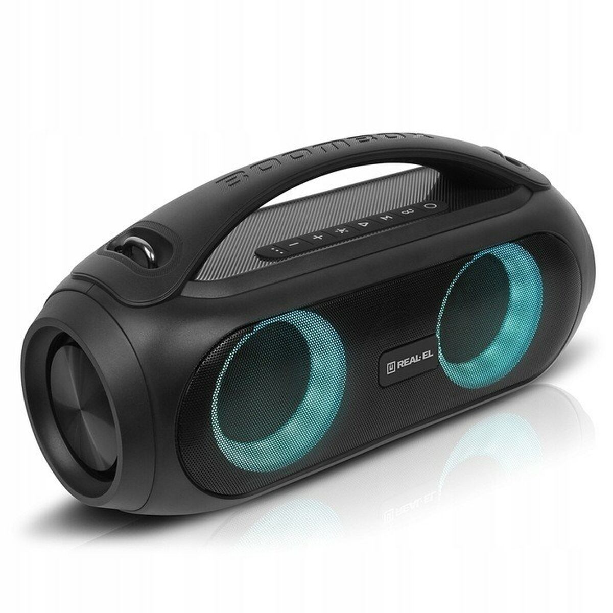 Bluetooth-luidsprekers Real-El EL121600012 Zwart Multicolour 40 W