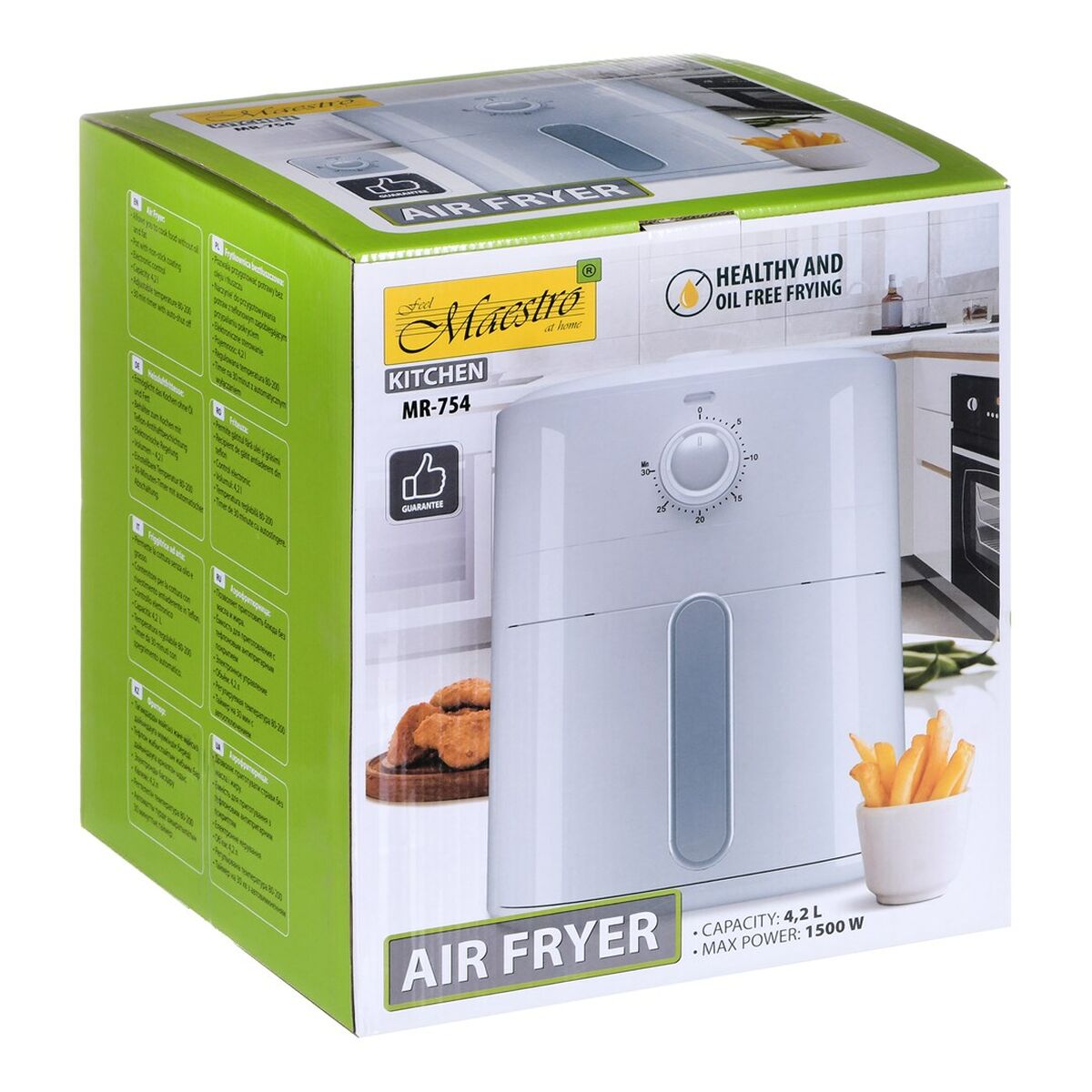 Luchtfriteuse Feel Maestro MR-754 Wit 1500 W 4,2 L