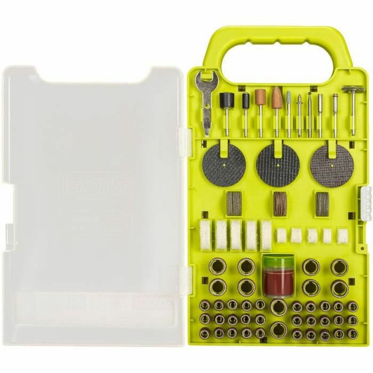 Multi-tool accessory set Ryobi RAKRT155 115 Onderdelen