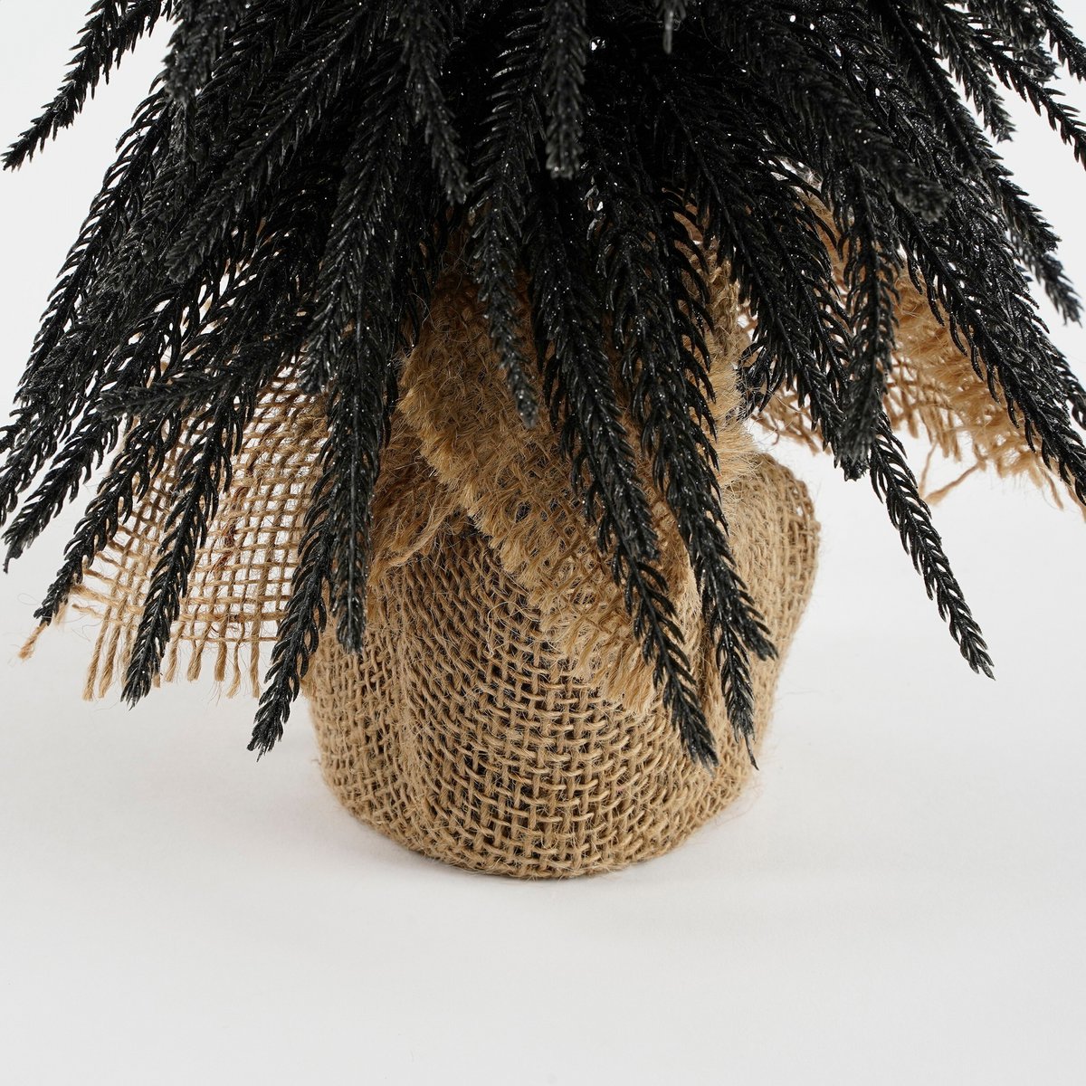 Decoratieve kerstboom  Zwart