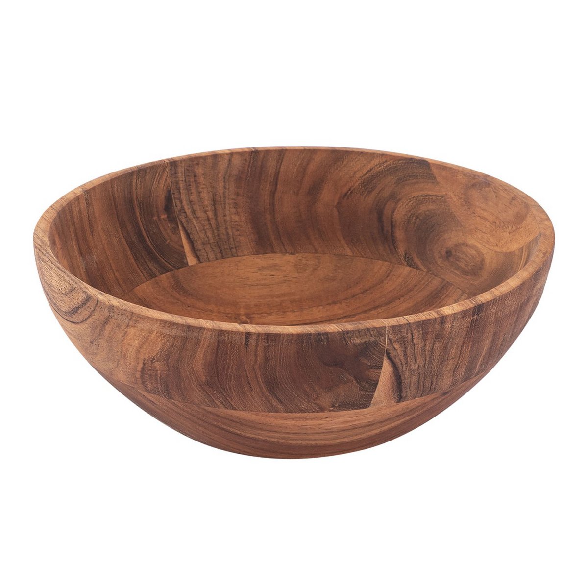 Houten kom decoratie bowl master doos 8-delige 20 of 25 cm voedsel acacia massief