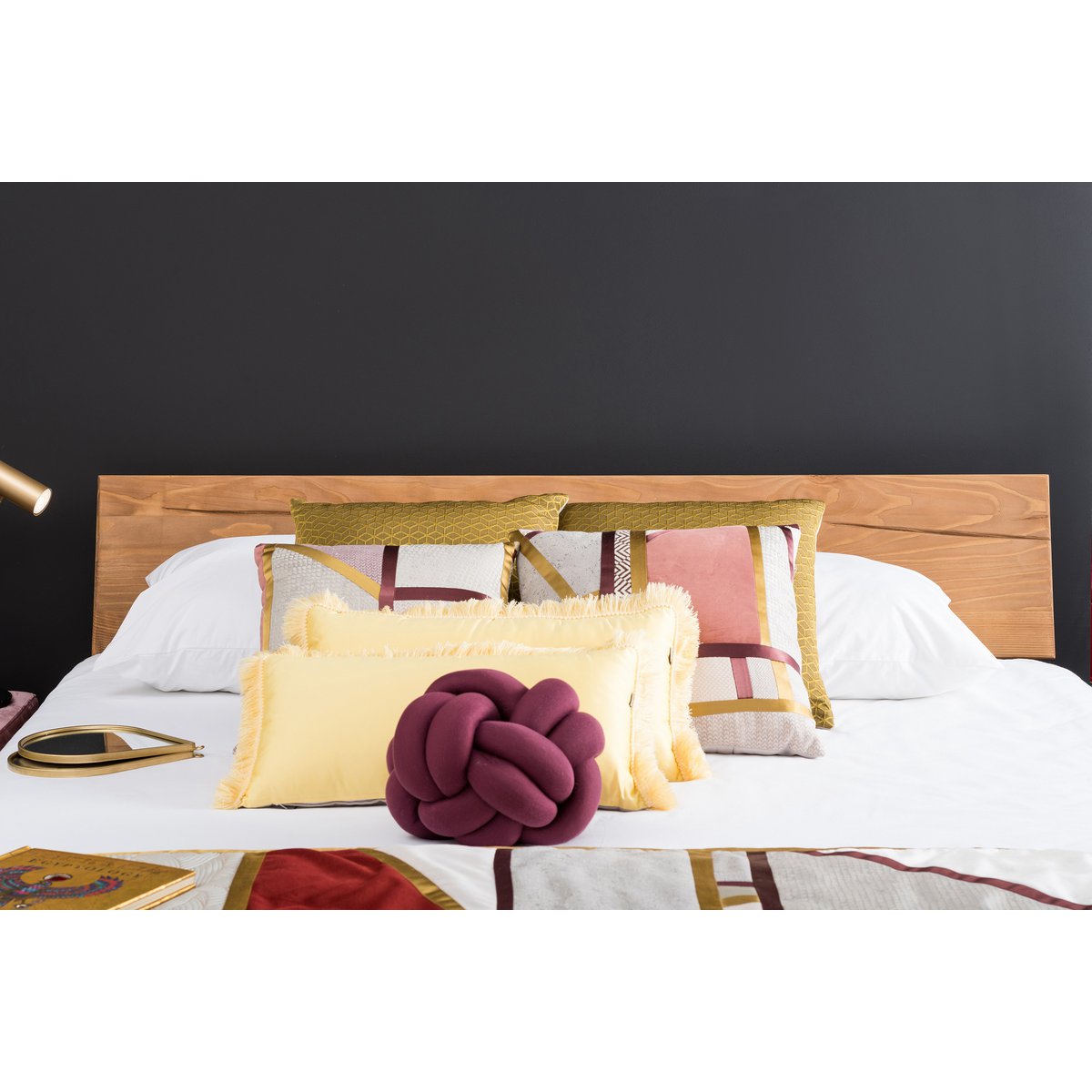 Balkenbed 140 x 200 cm