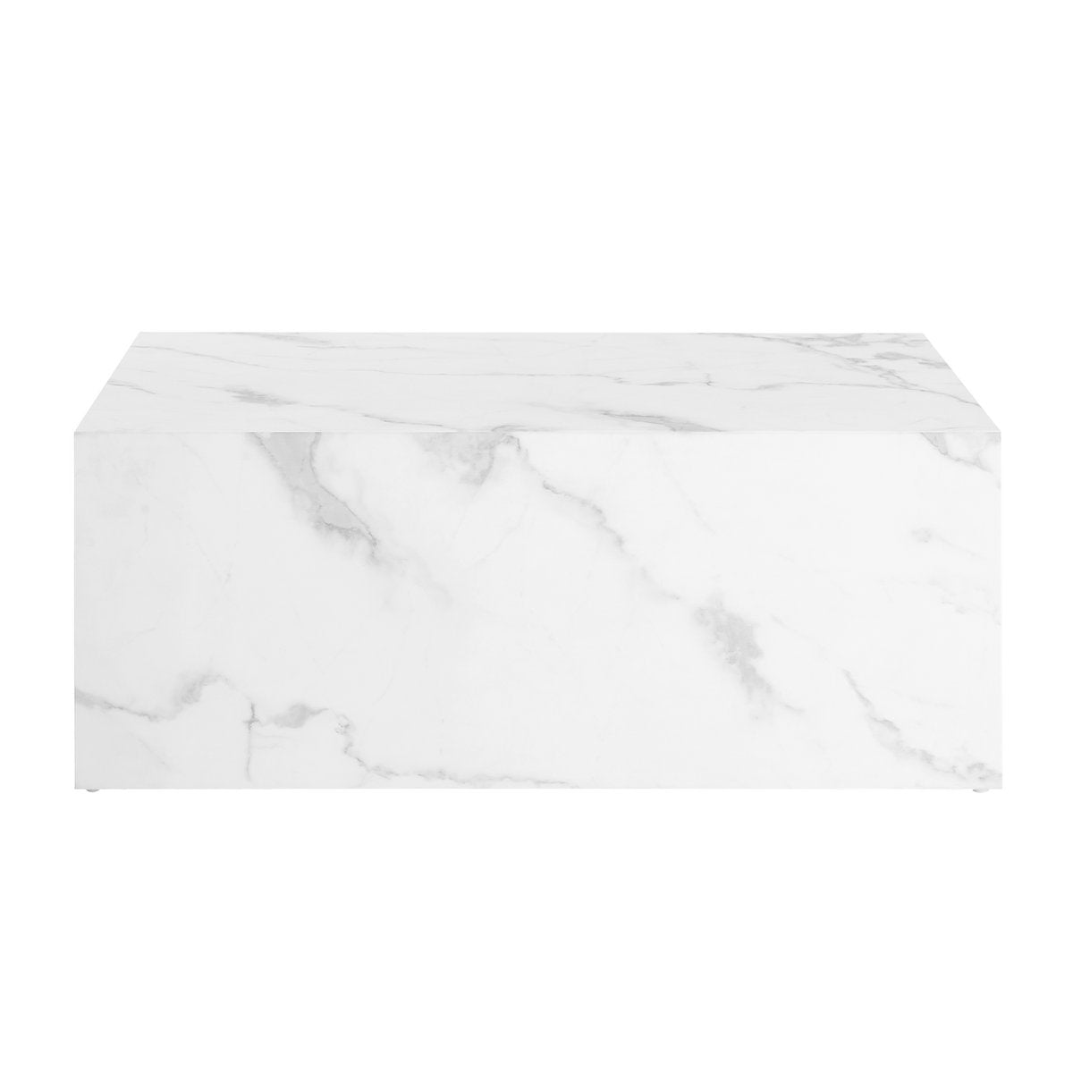 Salontafel wit 90x60 cm