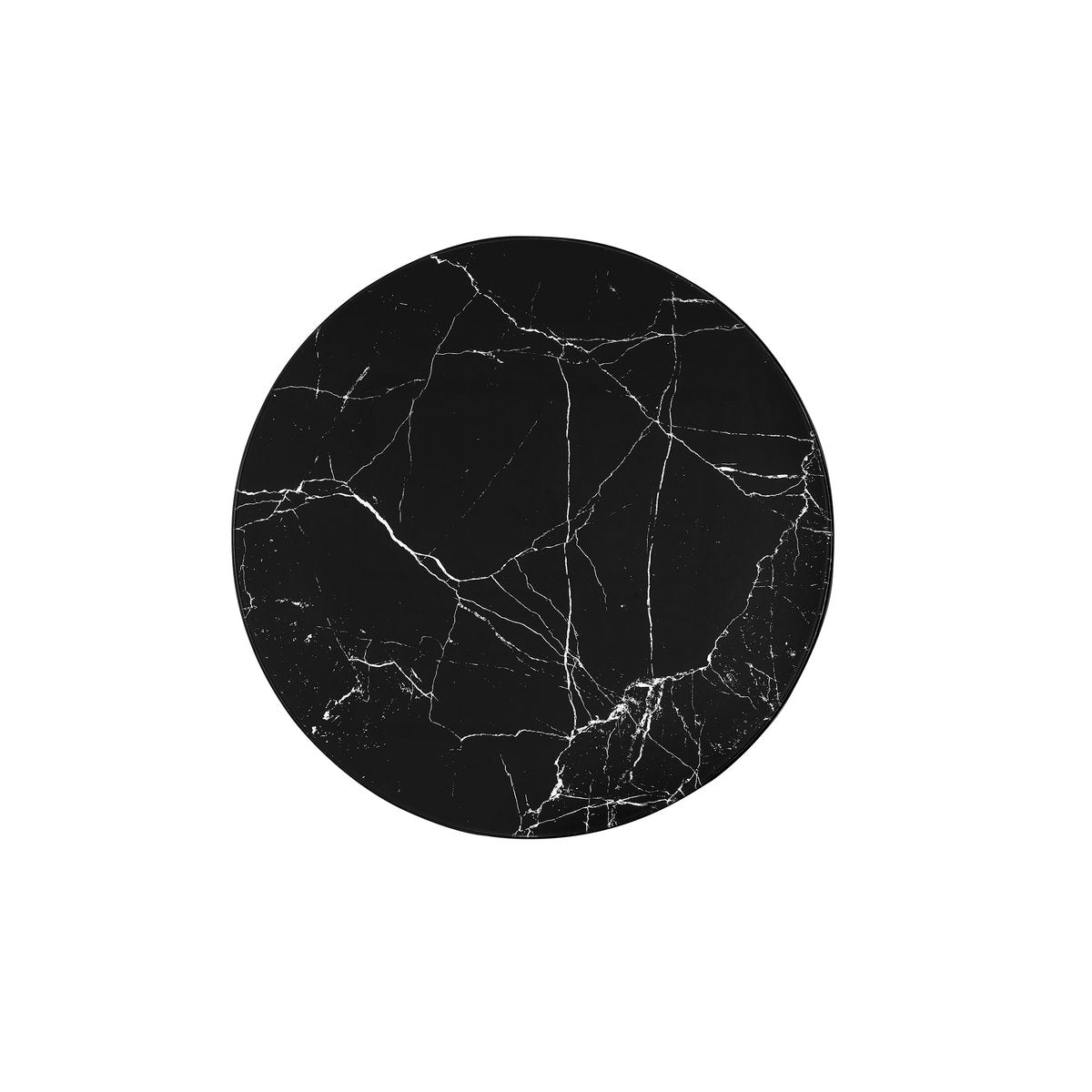 Salontafel Ø 81 cm zwart