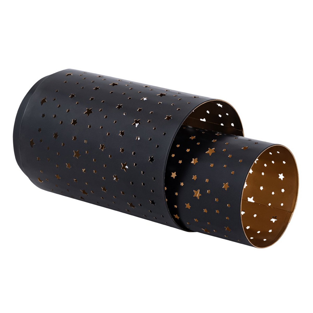 Tealight Holder MasterBox 16x 2 Set Starry Sky Kandelhouder rond Black Gold