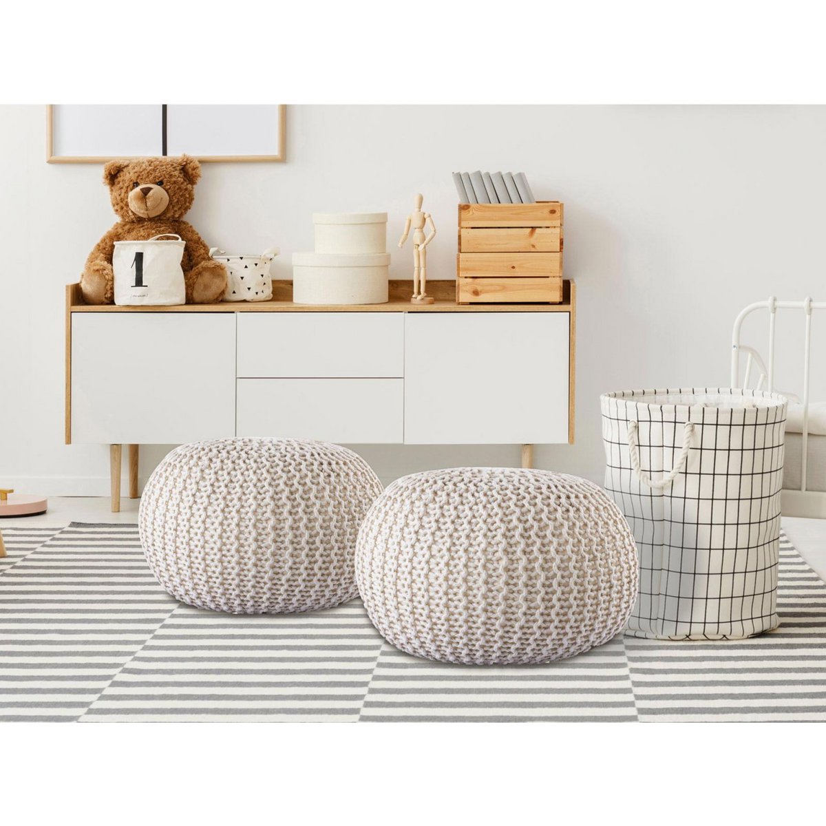 Pouf Outdoor Ø55cm stoel Pouf Terrace Pool Garden