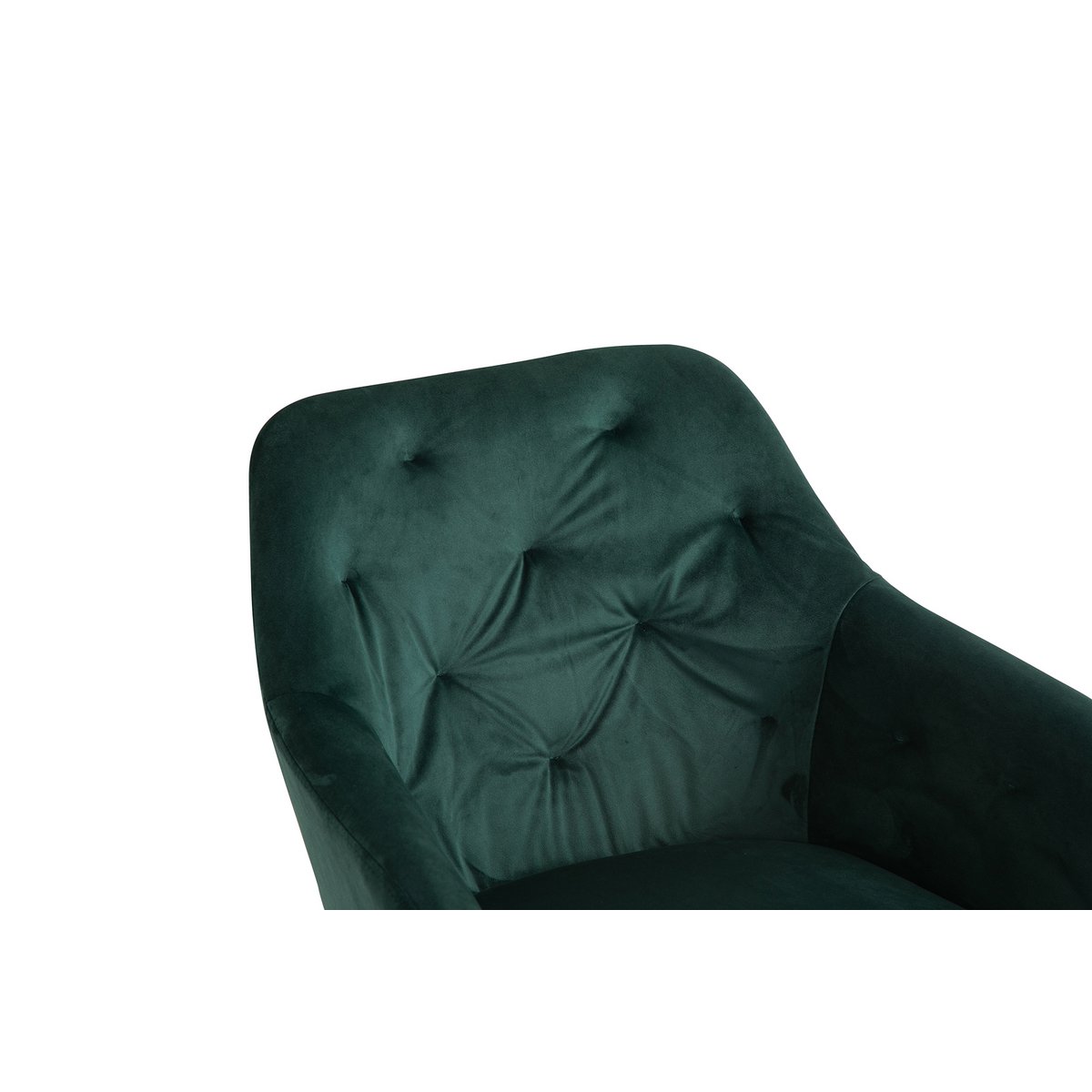 Fauteuil met 360° draaifunctie dennengroen